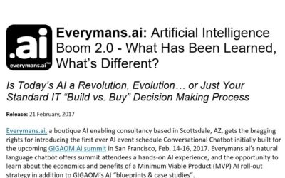 Artificial Intelligence Boom 2.0 – What’s Different?